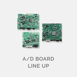a/d board line up